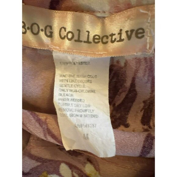 B.O.G Collective Floral Pink V-Neck Jumpsuit Size M - Picture 3 of 8